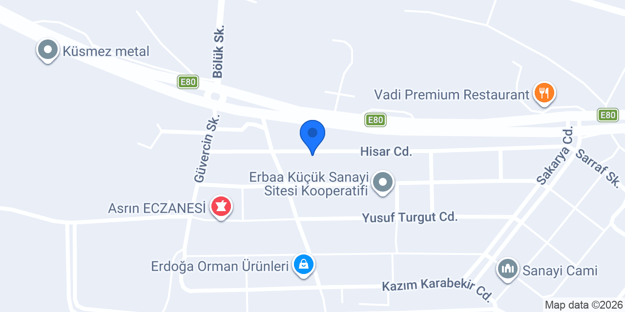 Bridgestone - Sobacı Otomotiv - Erbaa konumu