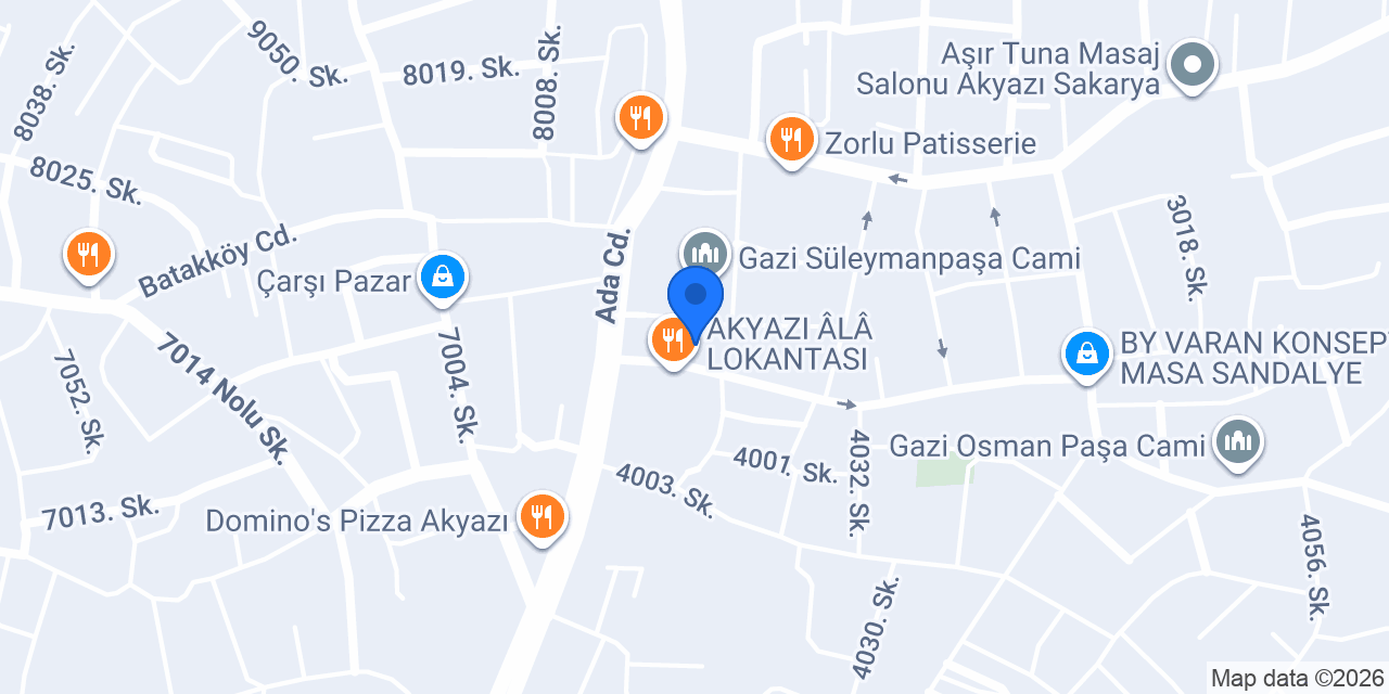 Ürdüç Seramik Mağazası konumu
