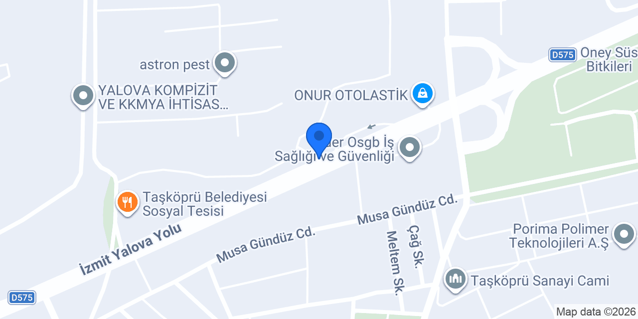 MAY Prefabrik - Çelik Yapı konumu