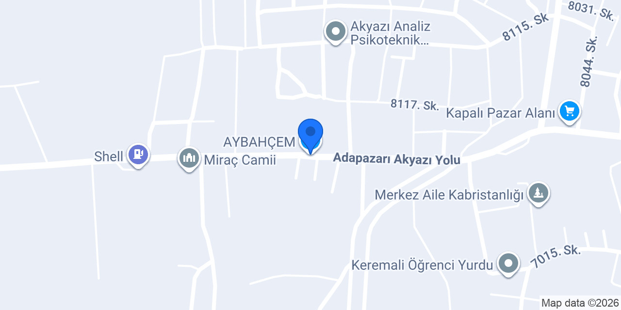 AYBAHÇEM konumu