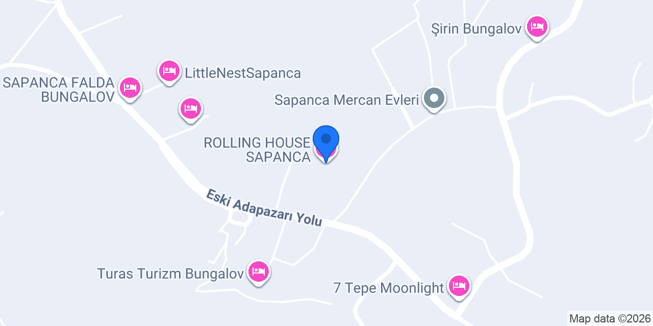 ROLLING HOUSE SAPANCA konumu