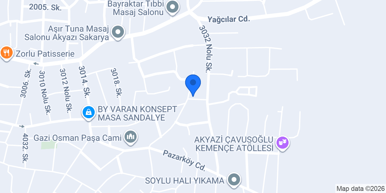 KÖSEOĞLU İNTERİOR DESİGN konumu