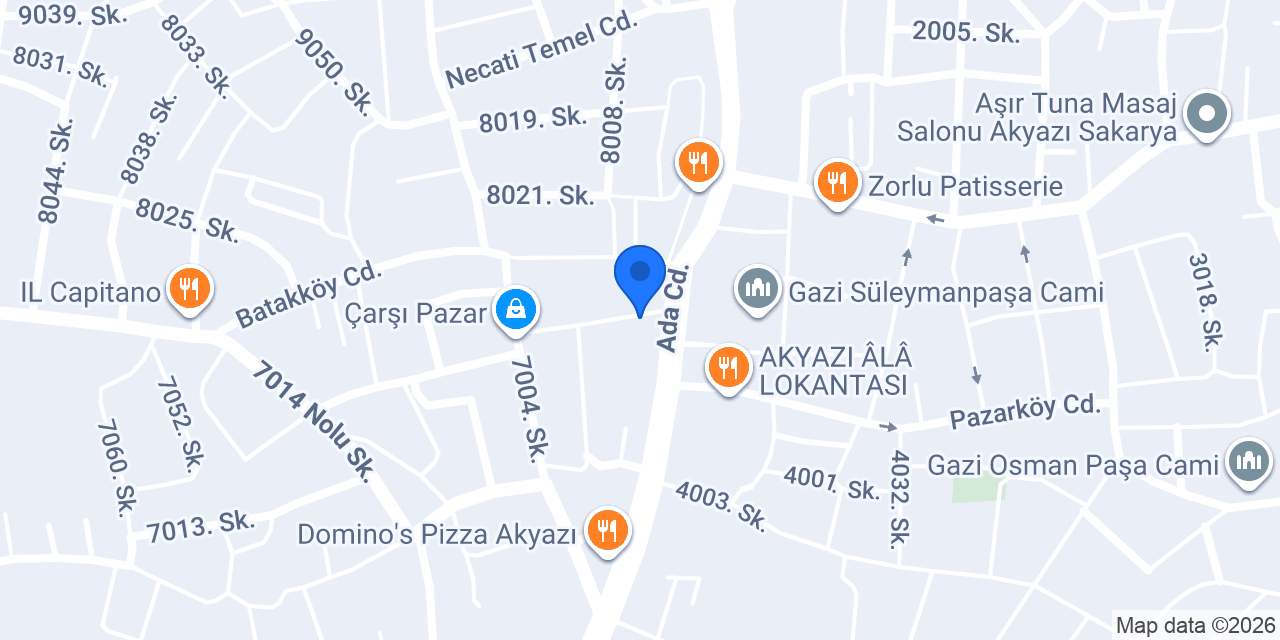 Meryem Samastı konumu