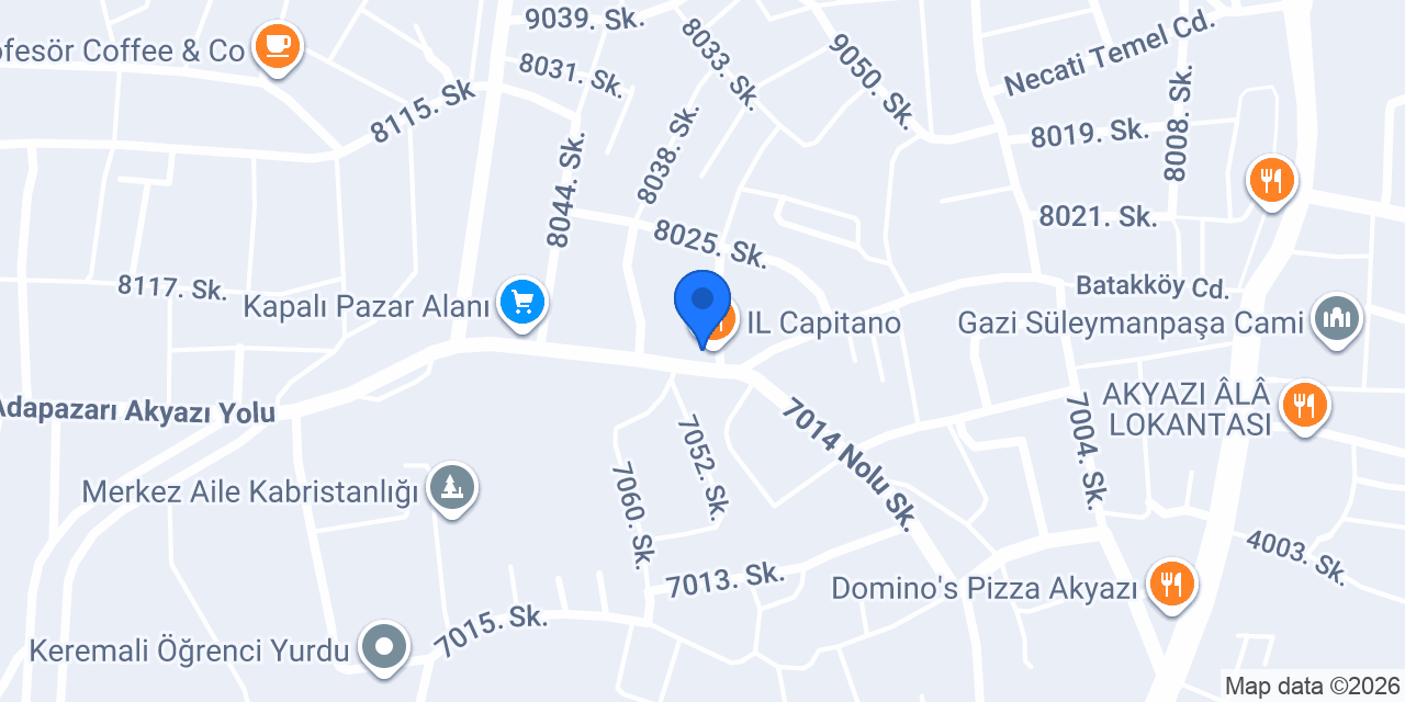 IL Capitano konumu