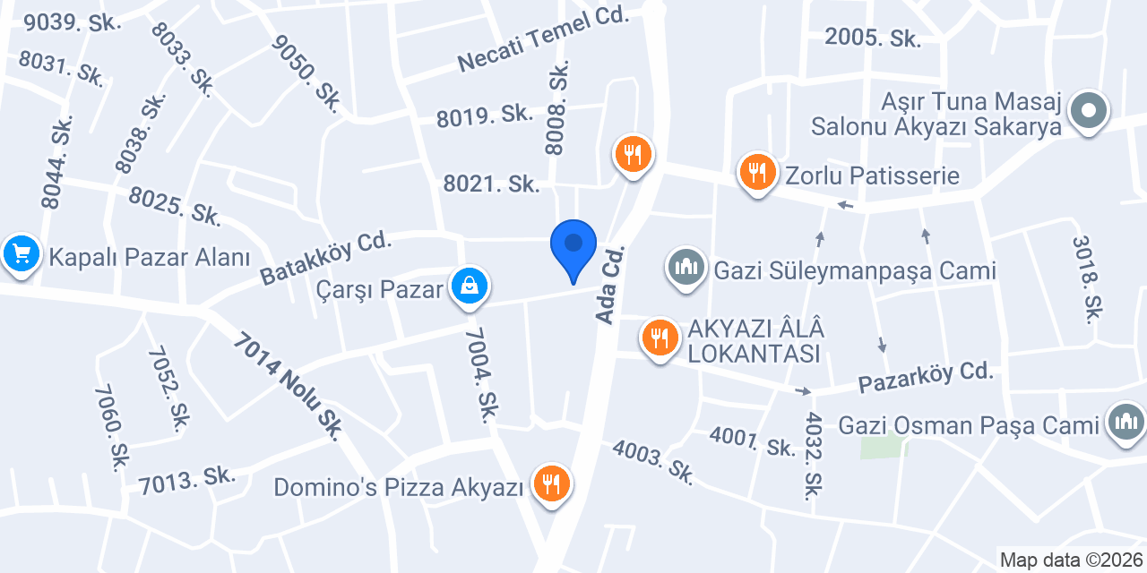 Akyazı Haber konumu