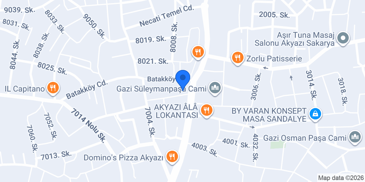 Şifa Pasta Cafe konumu
