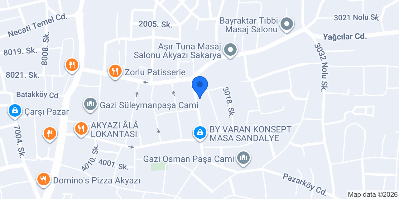Yıldız Mobilya konumu