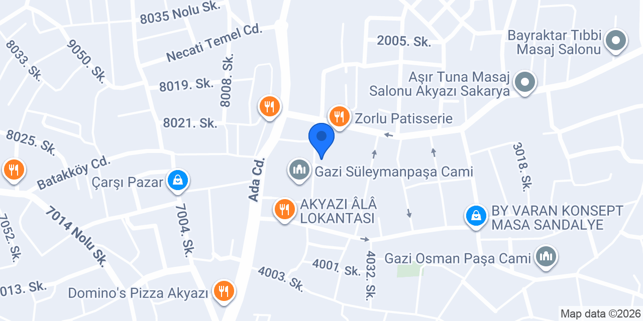 PİZZA LİNA konumu