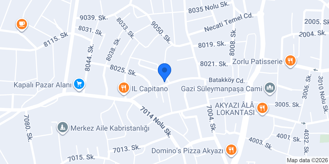 Artan Elektrik konumu