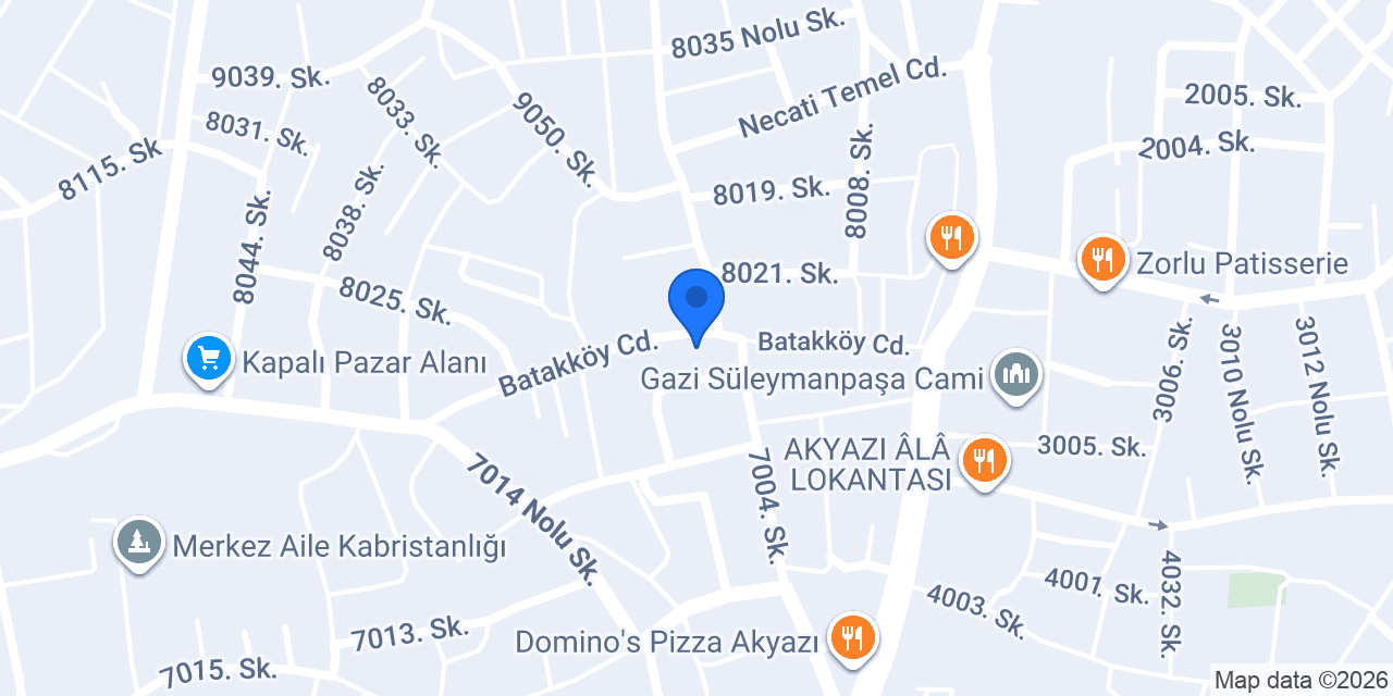 JANJAN TOYS AKYAZI konumu