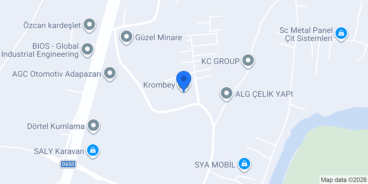 Krombey konumu