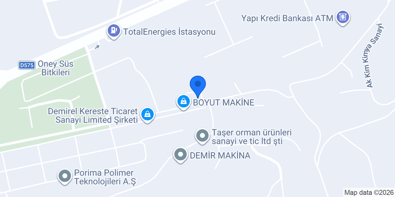 Taşköprü İtfaiyesi konumu