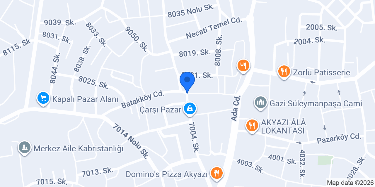 Yağcıoğlu Restoran - Döner konumu