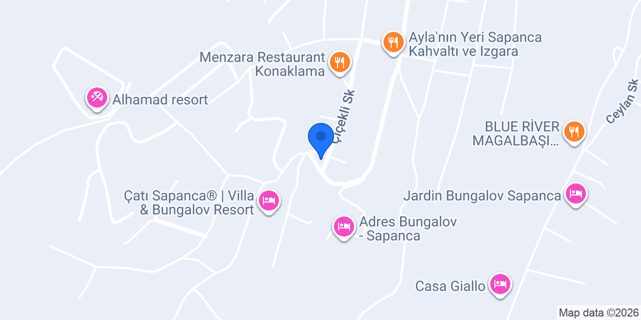 Villa Güzide Mahmudiye/Sapanca konumu