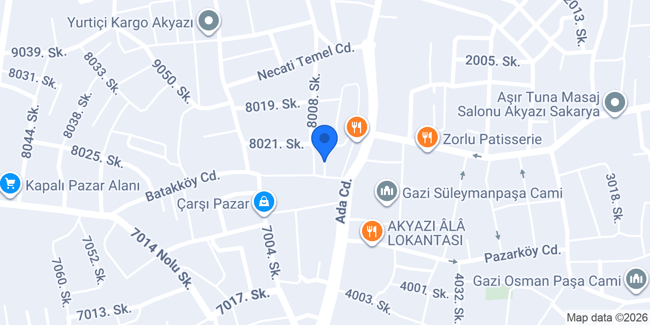 Umut Cafe konumu
