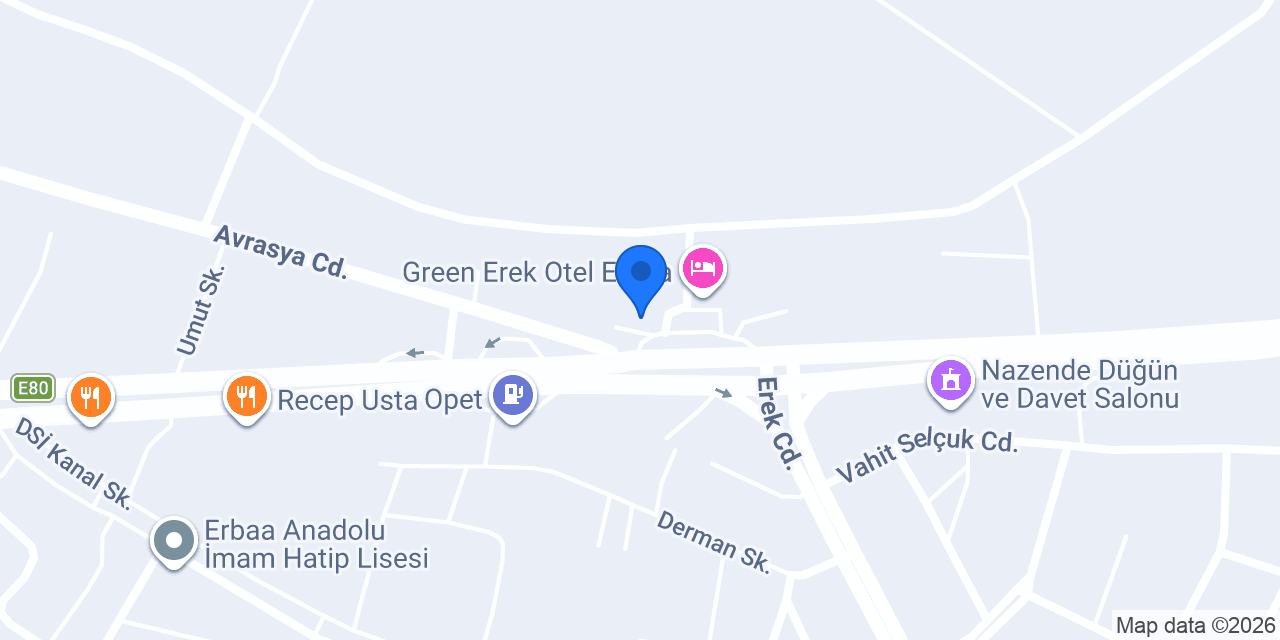 Tavada Lezzet Erbaa konumu