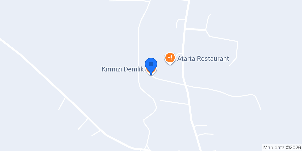Kırmızı Demlik konumu