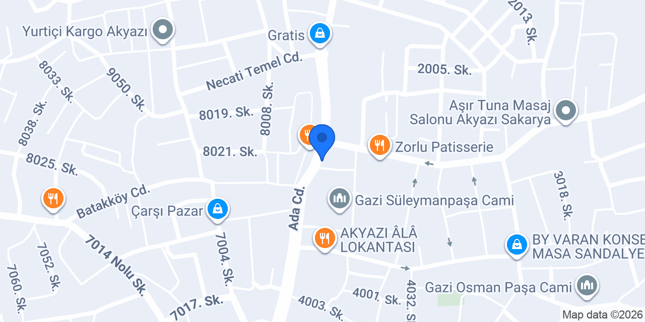 Berna Karış Mimarlık konumu