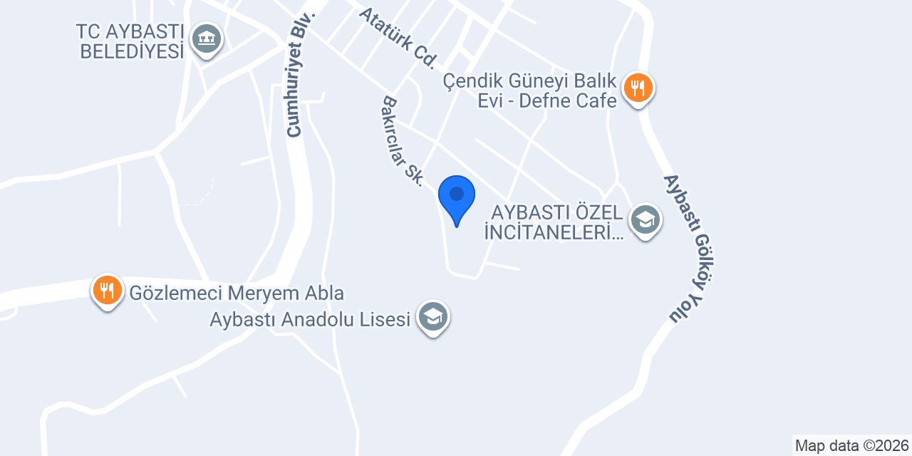 Aybastı İlçe Jandarma konumu