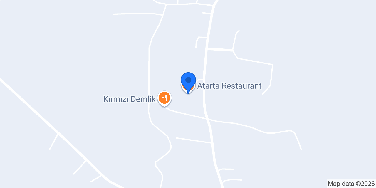 Atarta Restaurant konumu