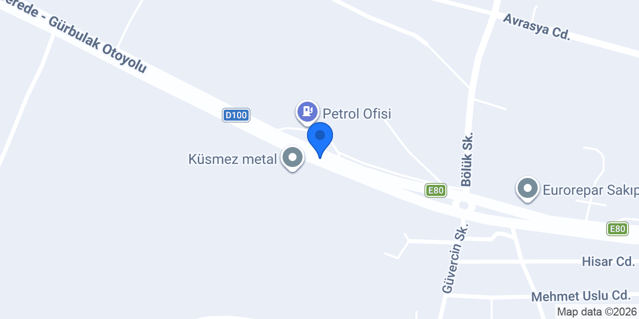 Ekip Oto konumu