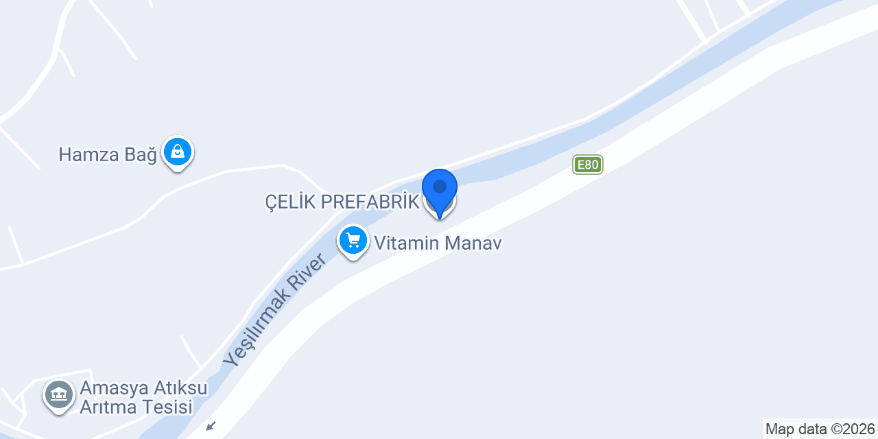 ÇELİK PREFABRİK konumu