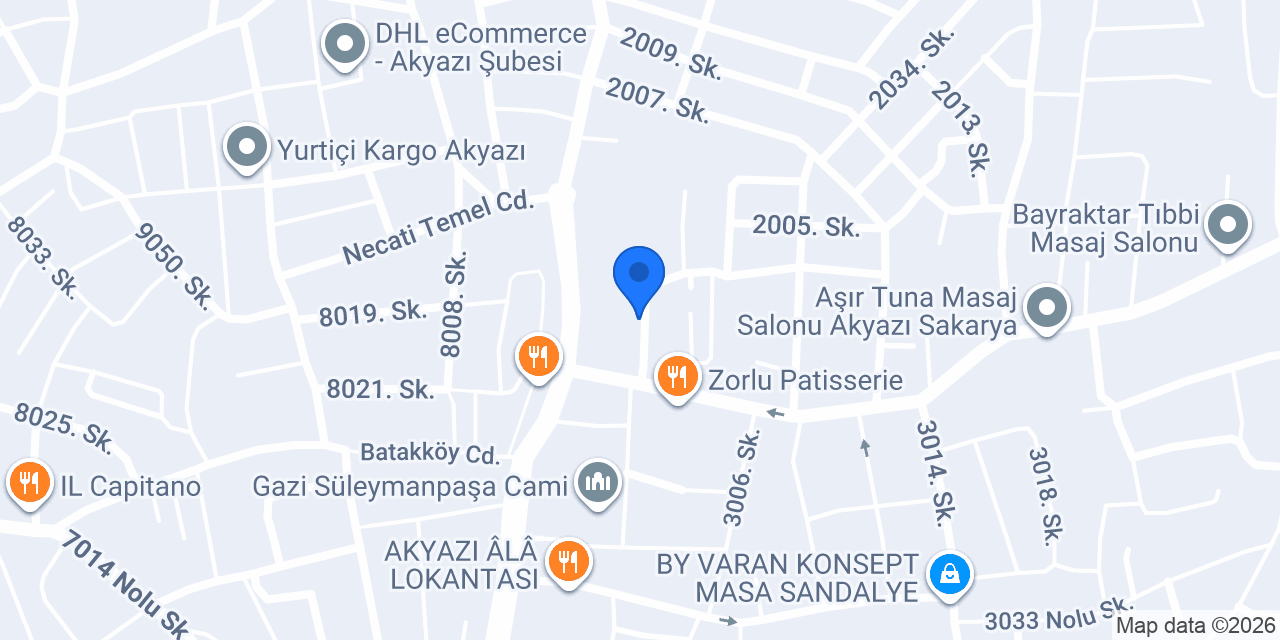 Ak Sürücü Kursu konumu