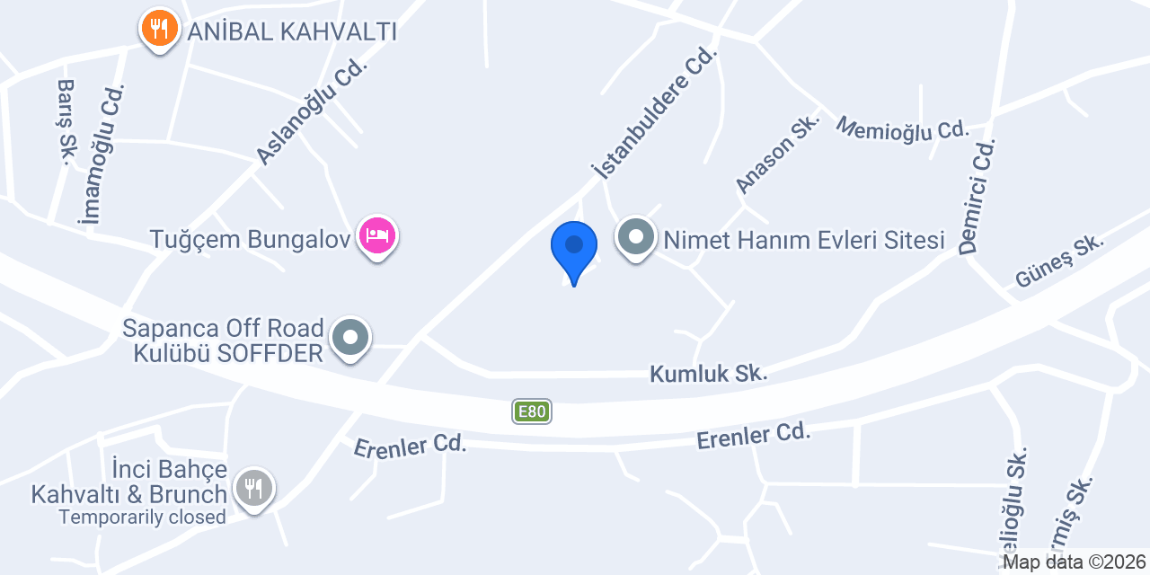 ÇADIR KİRALAMA konumu
