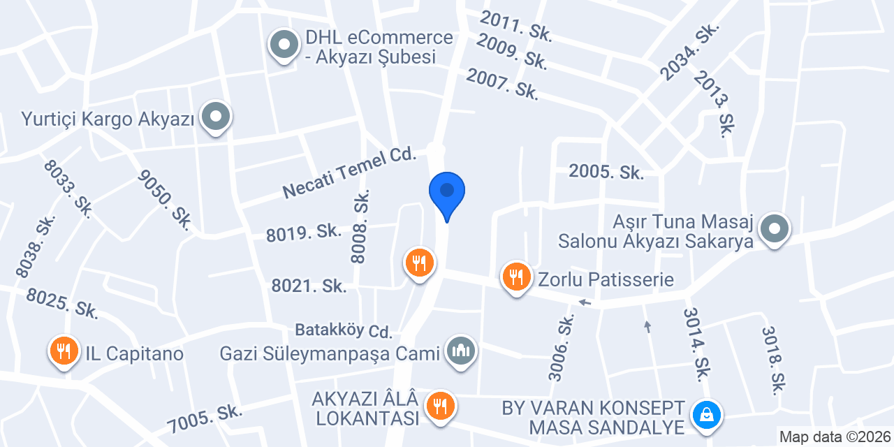 Doğaç Hukuk Bürosu konumu
