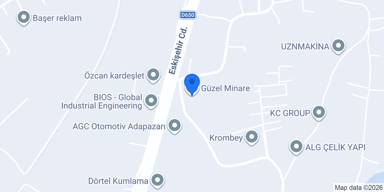 Güzel Minare konumu