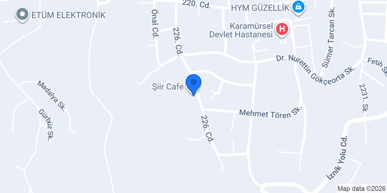 Karamürsel Devlet Hastanesi Diş Polikliniği konumu