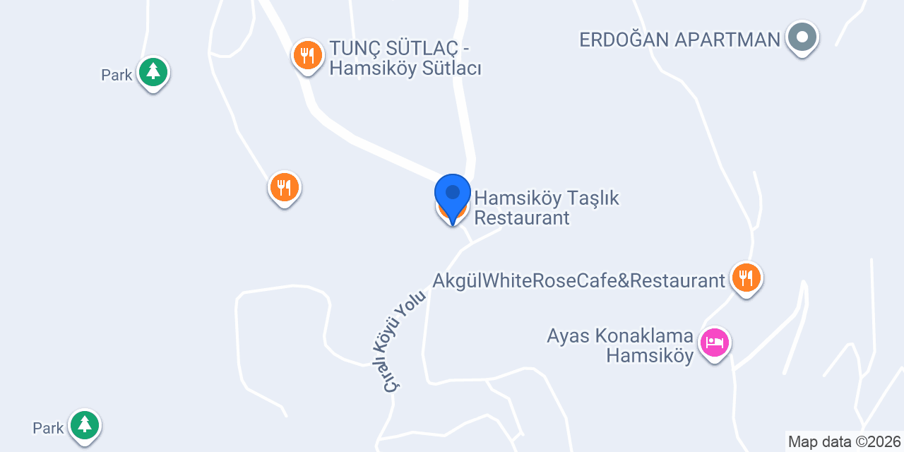 Hamsiköy Taşlık Restaurant. konumu