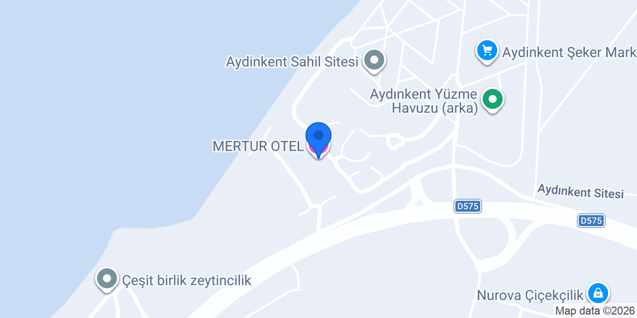 MERTUR OTEL konumu