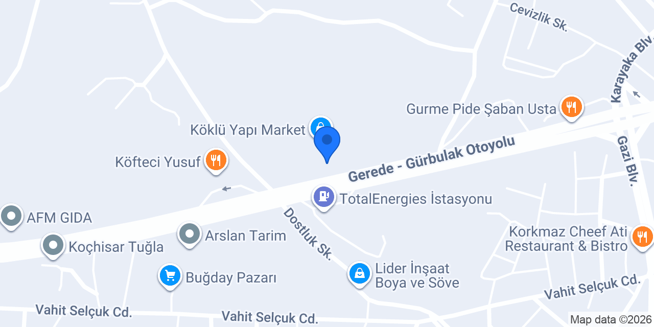 KÖKLÜ MÜHENDİSLİK konumu