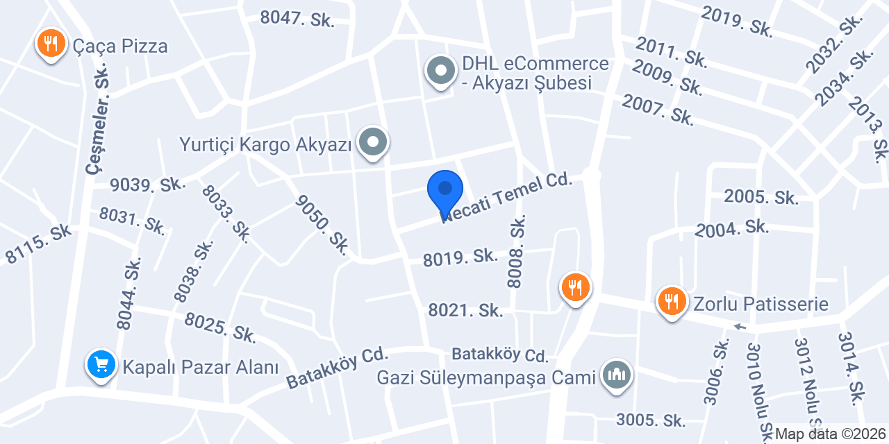 A&S Araç Kiralama konumu