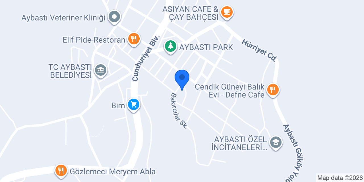 Özmen Kapı Mobilya konumu