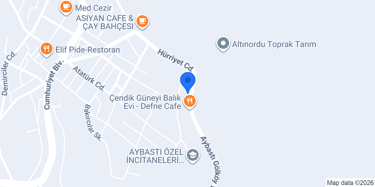 AYBASTI AYTAŞ MERMER GRANİT cnc konumu