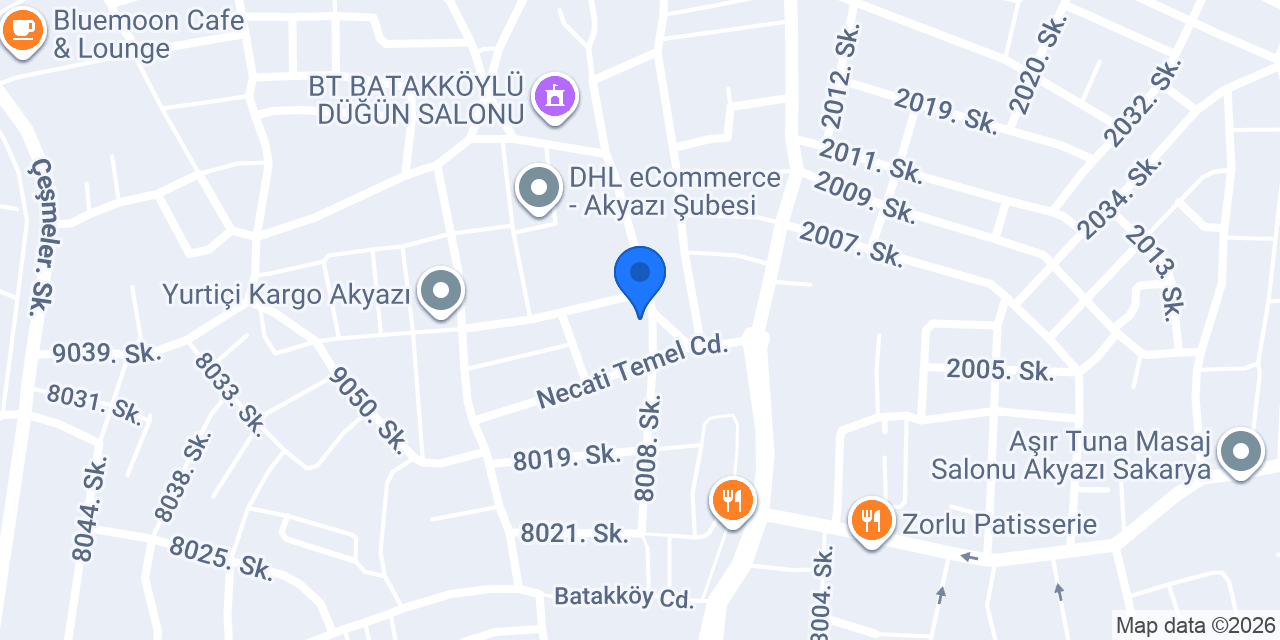 Kitapçım Kitabevi konumu