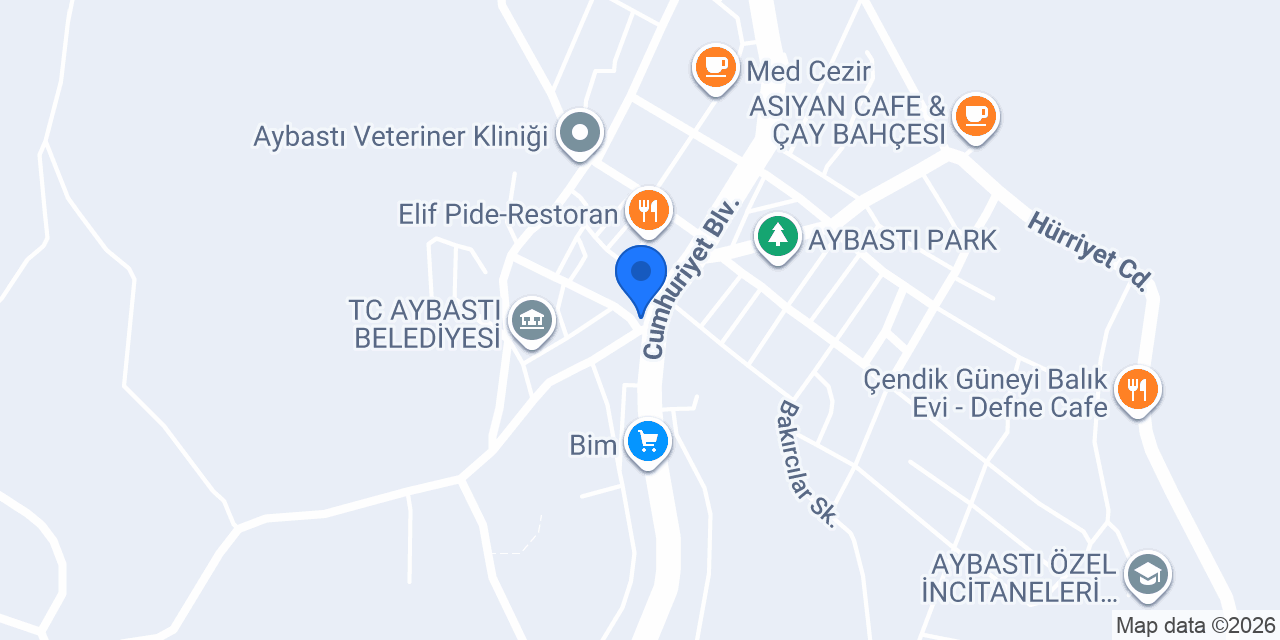 Ensar Kitabevi konumu