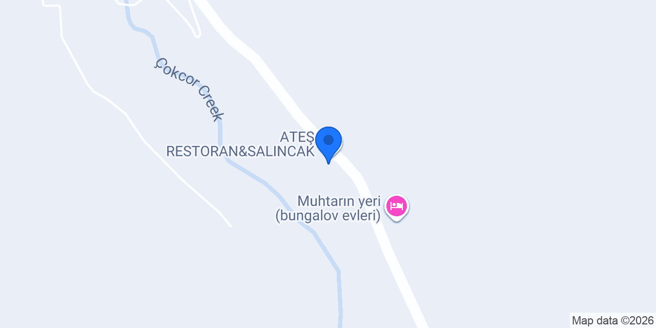 ATEŞ YAYLA EVİ konumu