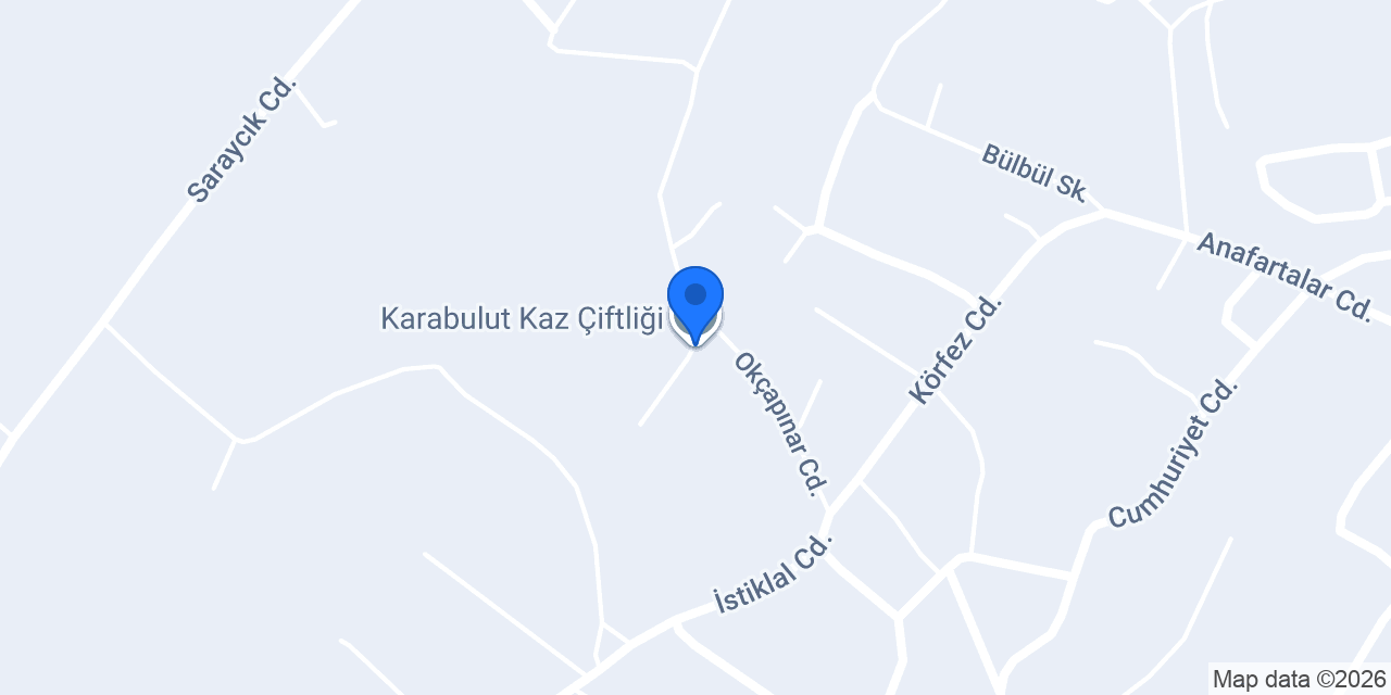 Karabulut Kaz Çiftliği konumu