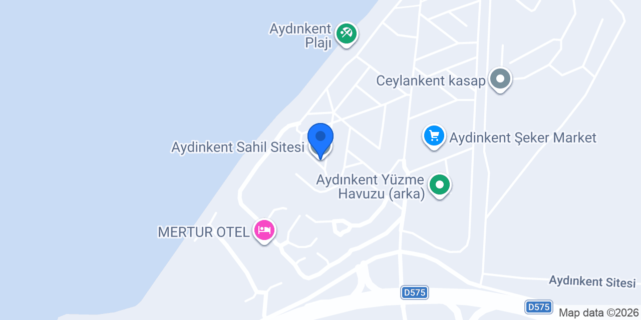 Aydinkent Sahil Sitesi konumu