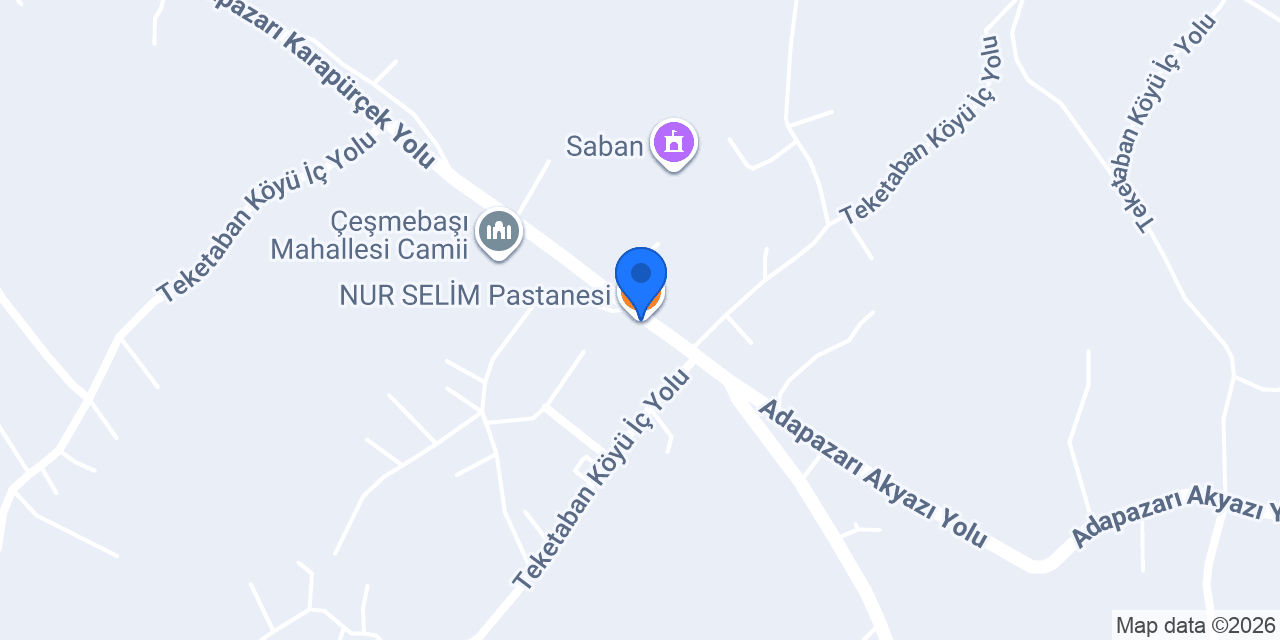 NUR SELİM Pastanesi konumu