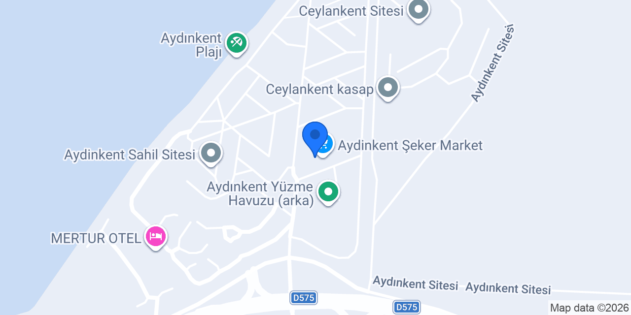 AYDEDE CAFE RESTAURANT konumu