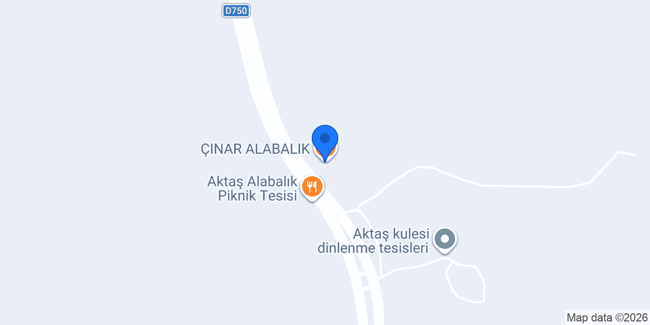 ÇINAR ALABALIK konumu