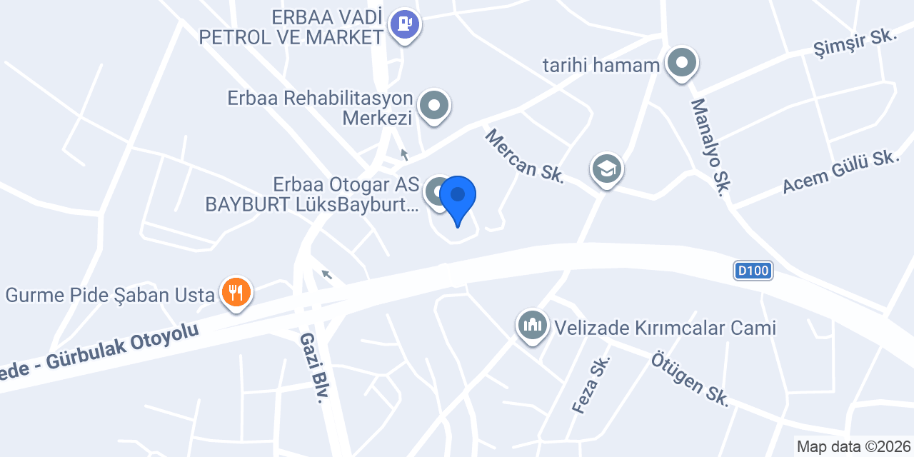 Erektaş konumu