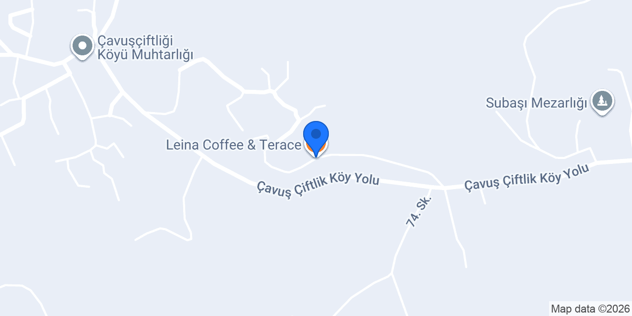 Leina Coffee & Terace konumu