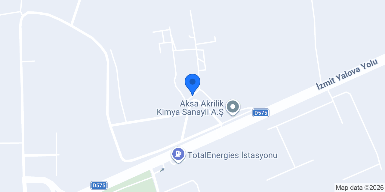 Ak-Tops Tekstil San. A.Ş. (Fabrika) konumu