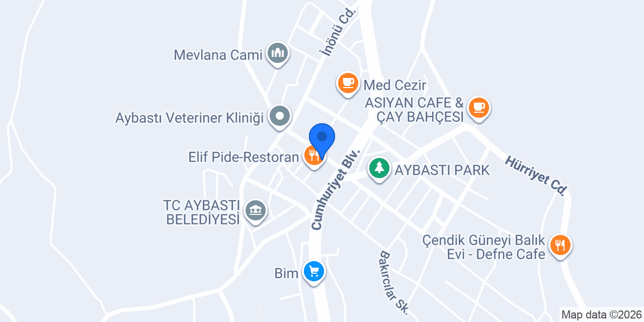 Aybastı Noterliği konumu