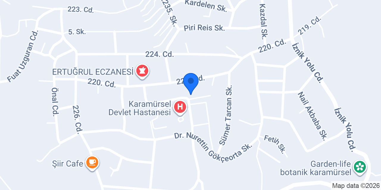 sevde eczanesi konumu